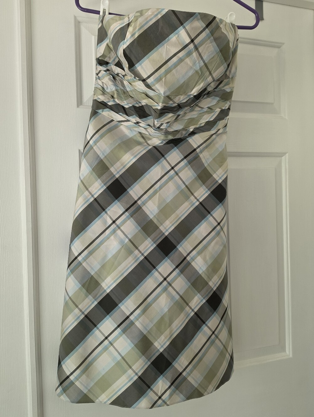 Ann Taylor Strapless Silk Dress